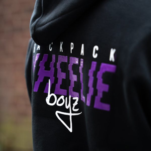 BPWB Purple Perpetuum Hoodie (oversize fit) Mode – Bild 3