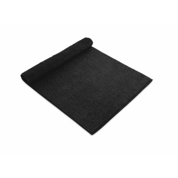möve Badteppich Uni Brooklyn Schwarz 60x100 Angebot