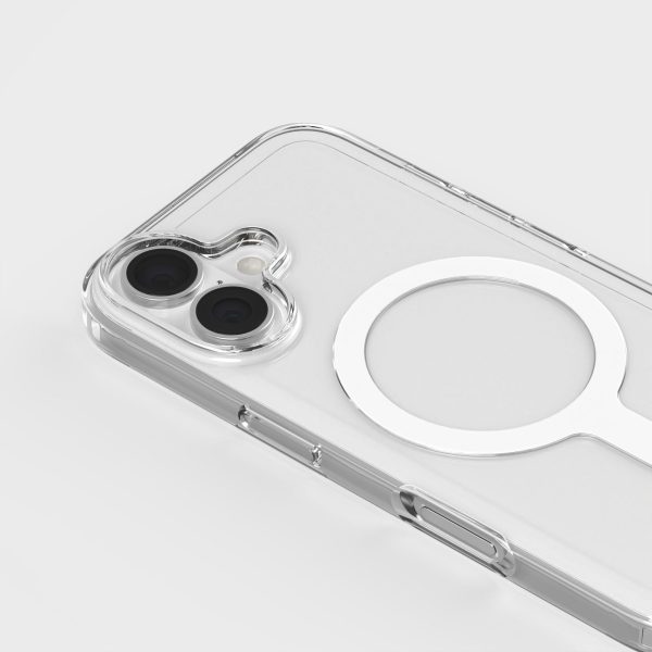 Circular Clear Phone Case with White MagSafe & FREE Cable | CLRPRTCT™ Rabatt – Bild 3