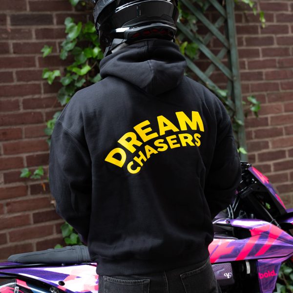 bold. Dream Chaser Yellow Hoodie (oversize fit) Im Angebot – Bild 2