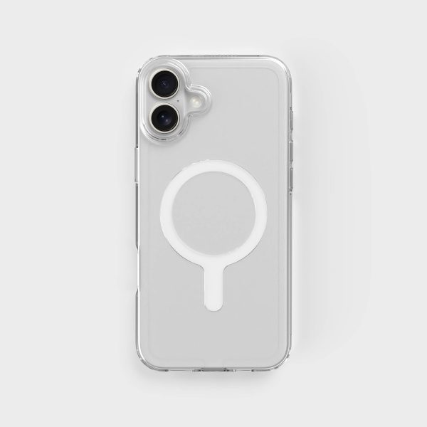 Circular Clear Phone Case with White MagSafe & FREE Cable | CLRPRTCT™ Rabatt
