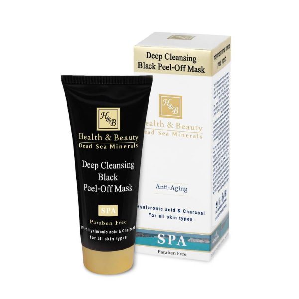Tiefreinigende schwarze Peel-Off-Maske mit Hyaluronsäure und Aktivkohle Online-Verkauf