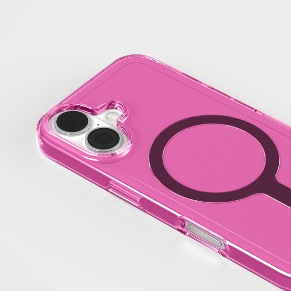 Tinted-Pink Clear Phone Case with Black MagSafe & FREE Cable | CLRPRTCT™ Im Angebot – Bild 3
