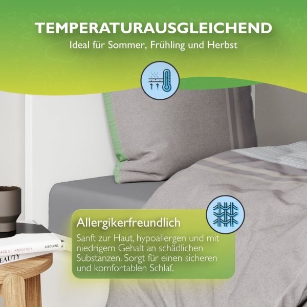 etérea Microfaser Bettwäsche Urban Stripes Streifen Rabatt – Bild 4
