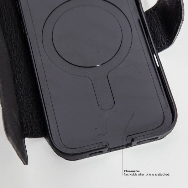Circular Wallet Phone Case, Clasp Magnet | Black - Workshop Jetzt online – Bild 2