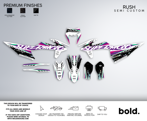 RUSH - Graphics kit Online-Schn?ppchen – Bild 2