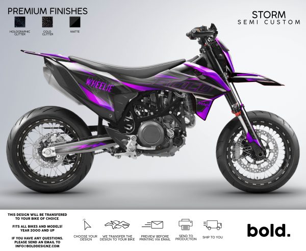 STORM - KTM SMC 690 Graphics kit Zu verkaufen