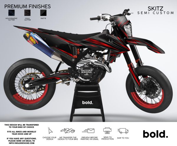 SKITZ - Graphics kit Zu verkaufen