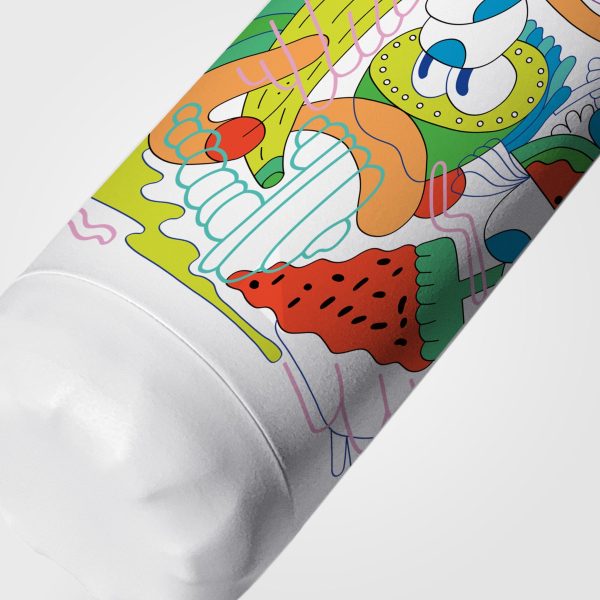Thermal bottle made from recycled steel - Mike Perry - Watermelon Online-Verkauf – Bild 2