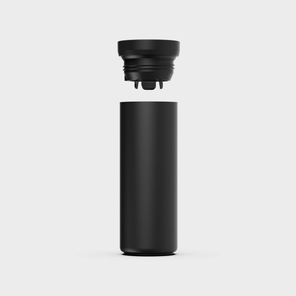 Hybrid Tumbler - Recycled Stainless Steel, Black Angebot – Bild 2