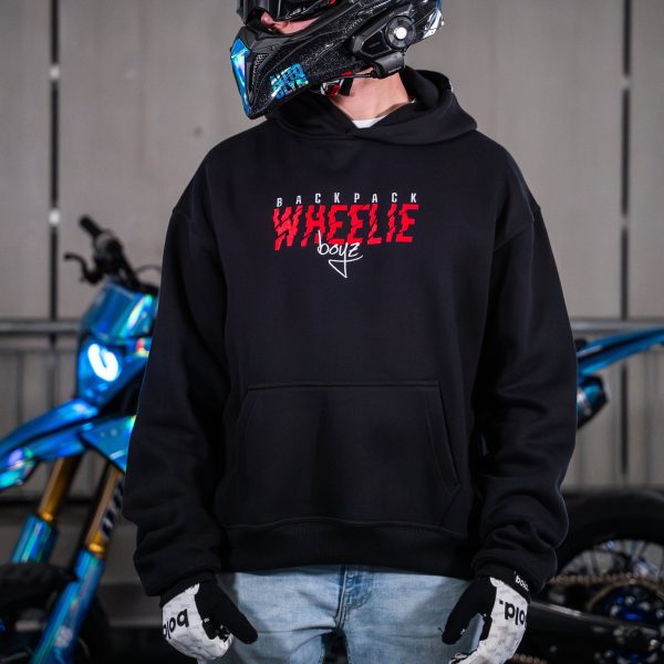 BPWB Red Slash Hoodie V2 (oversize fit) Online-Verkauf