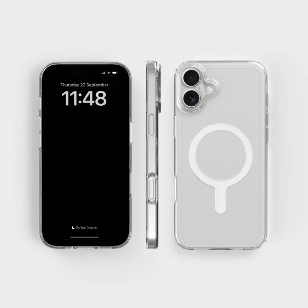 Circular Clear Phone Case with White MagSafe & FREE Cable | CLRPRTCT™ Rabatt – Bild 2