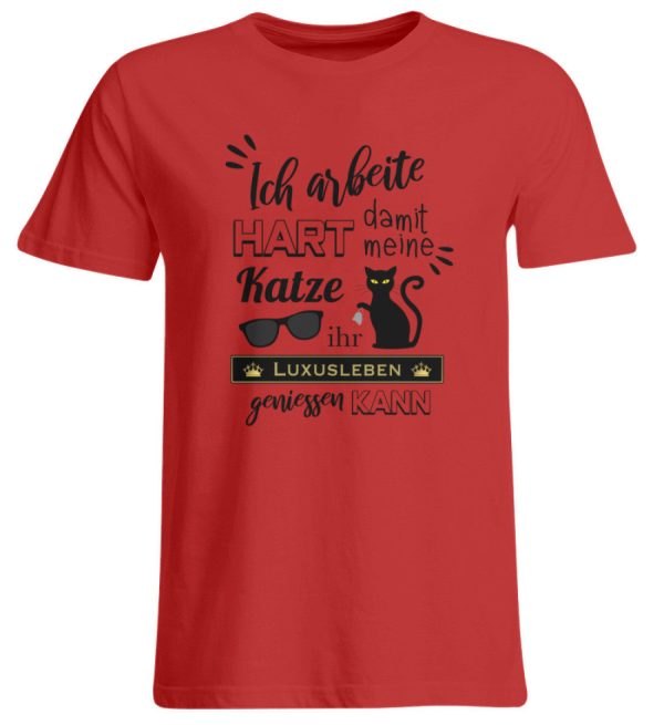 Ich arbeite hart...  - Übergrößenshirt Mode – Bild 2