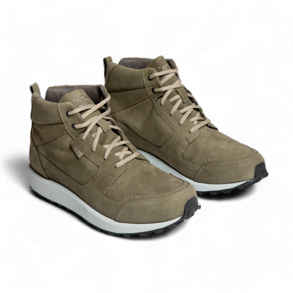 Derby Walk MidCut S Leather (Olive Green Light Grey) Zu verkaufen – Bild 2