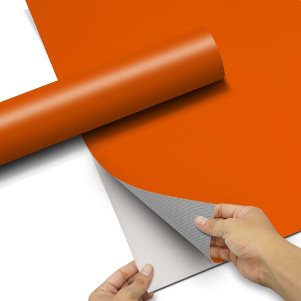Möbel Klebefolie IKEA Stuva   Malad Kommode - 5 Schubladen - Design: Orange Dark Zu verkaufen – Bild 3