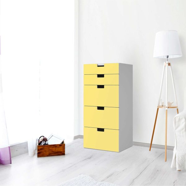 Möbel Klebefolie IKEA Stuva   Malad Kommode - 5 Schubladen - Design: Gelb Light Online-Verkauf – Bild 2