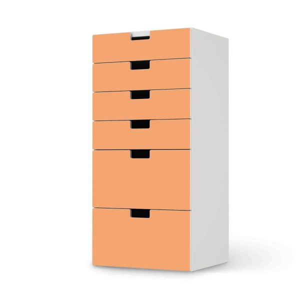 Klebefolie für Möbel IKEA Stuva   Malad Kommode - 6 Schubladen - Design: Orange Light Online-Verkauf