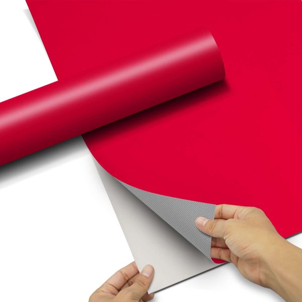 Klebefolie für Möbel IKEA Stuva   Malad Kommode - 6 Schubladen - Design: Rot Light Zu verkaufen – Bild 3