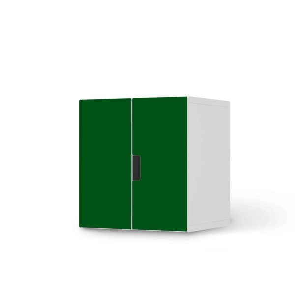 Selbstklebende Folie IKEA Stuva   Malad Schrank - 2 kleine Türen - Design: Grün Dark Im Angebot