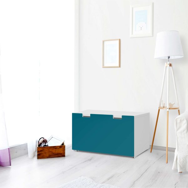 Möbelfolie IKEA Stuva   Malad Banktruhe - Design: Türkisgrün Dark Angebot – Bild 2