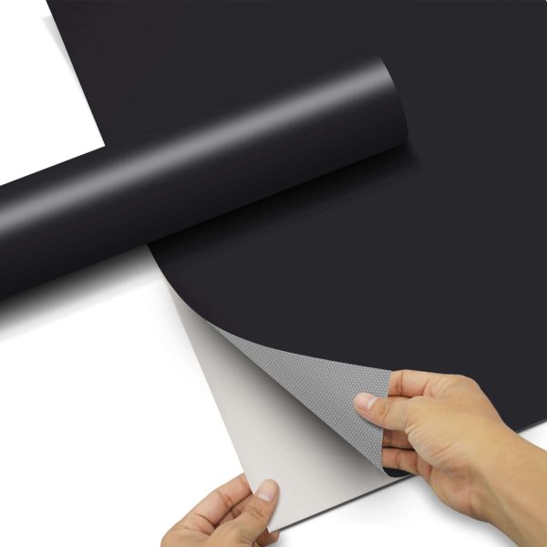 Klebefolie für Schränke IKEA Besta Schrank 4 Türen - Design: Schwarz Online-Schn?ppchen – Bild 5